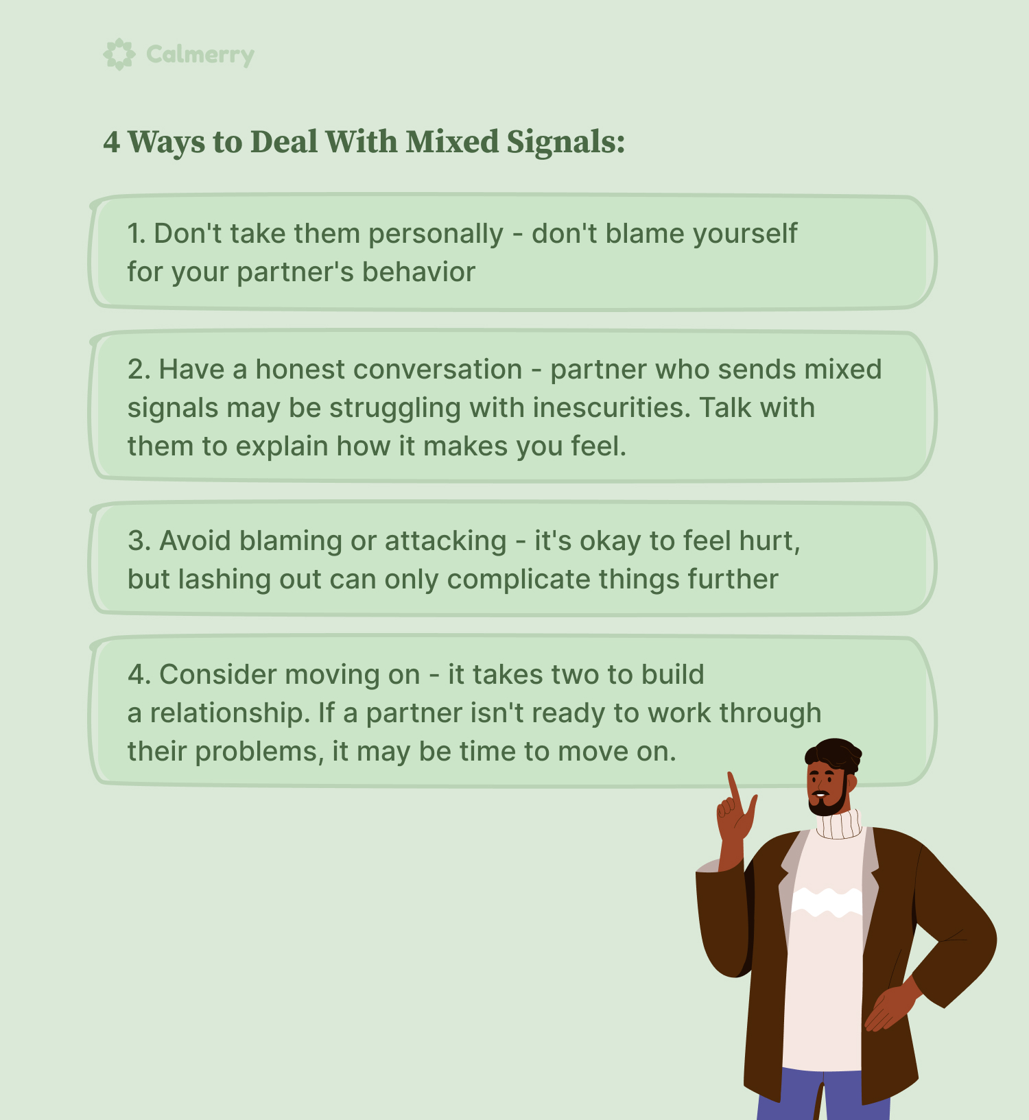 Ways to deal with mixed signals