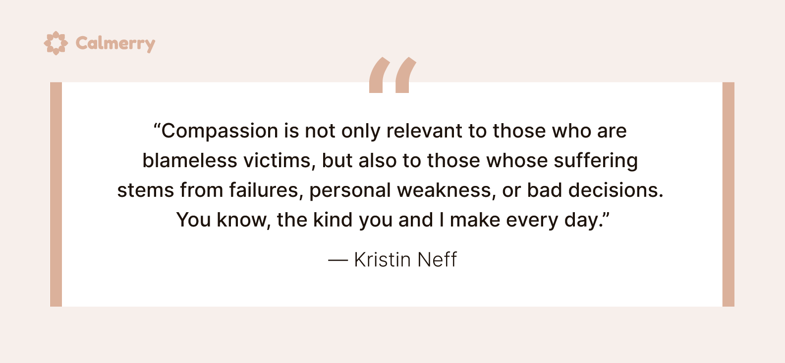 kristin neff self compassion quote