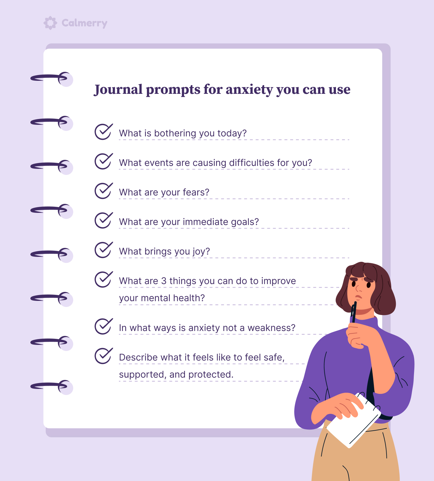 Therapy Journal Prompts For Anxiety | insightx