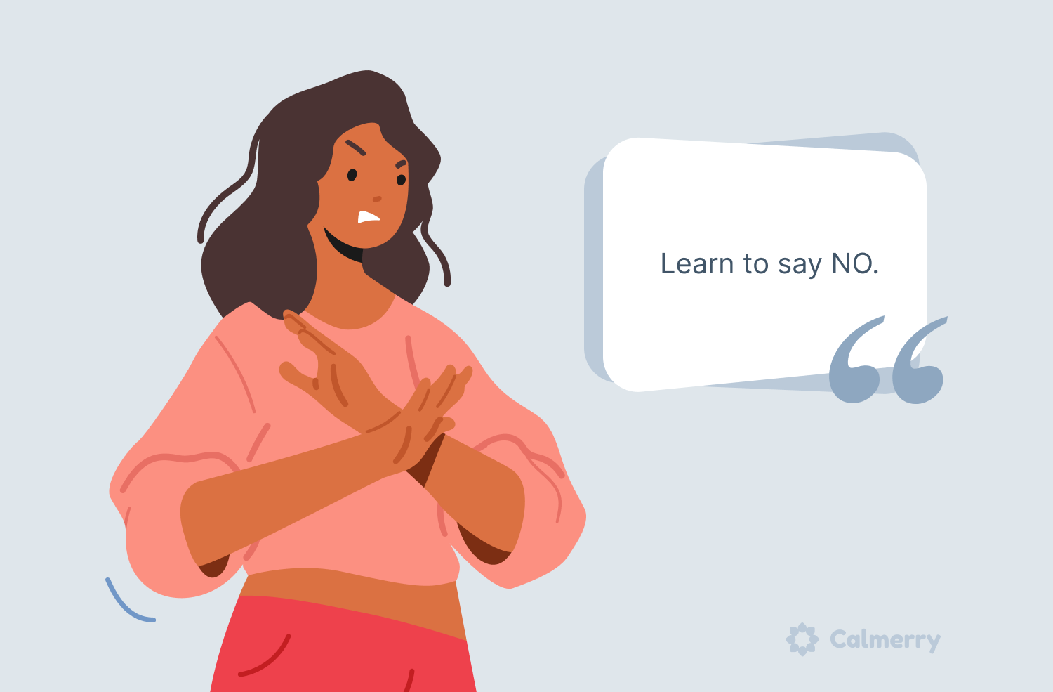 learn to say no