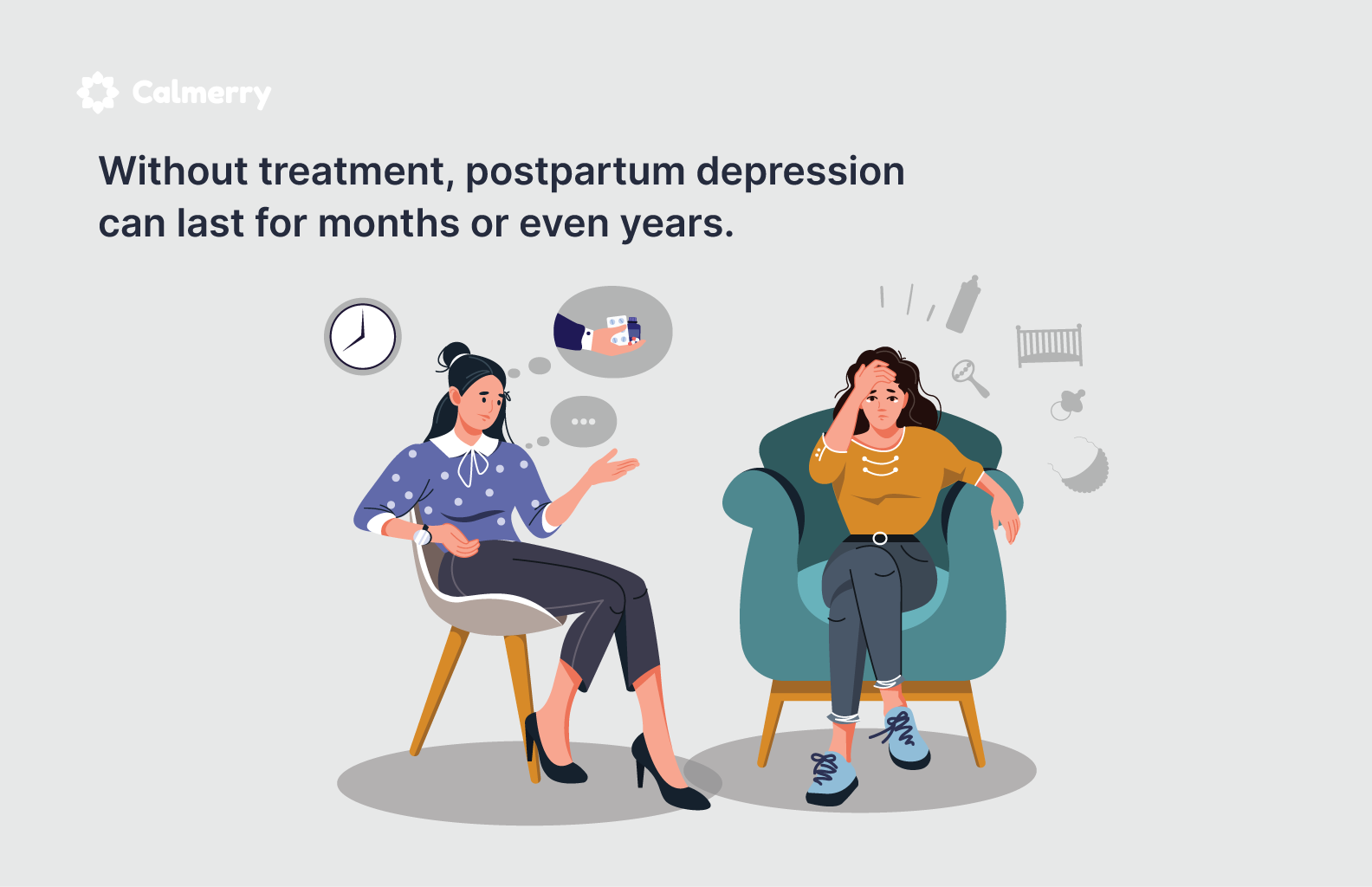 How long does postpartum depression last?