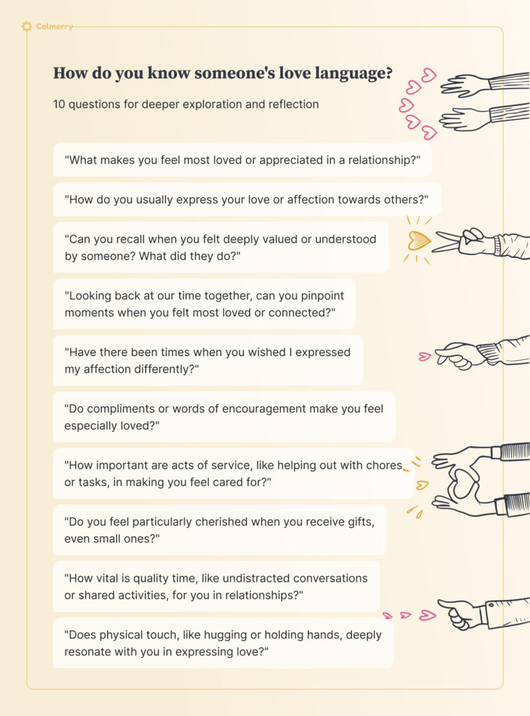 What Are the 5 Love Languages? (With Examples) - Calmerry