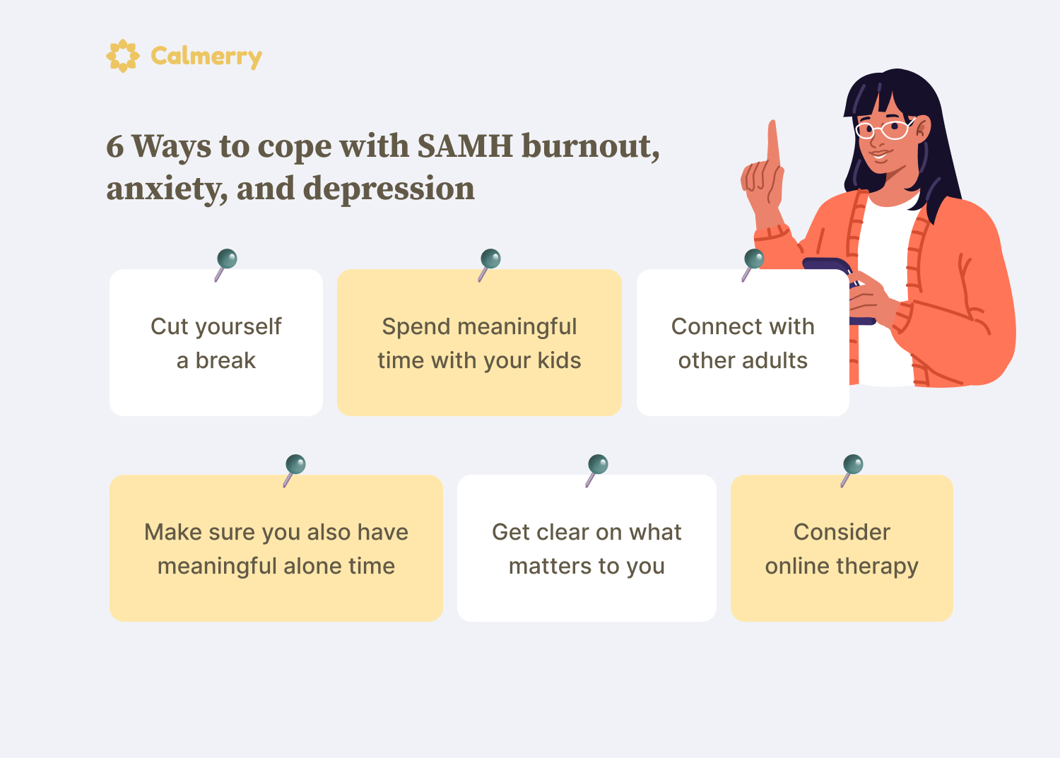 6 Ways to cope with SAMH burnout, anxiety, and depression