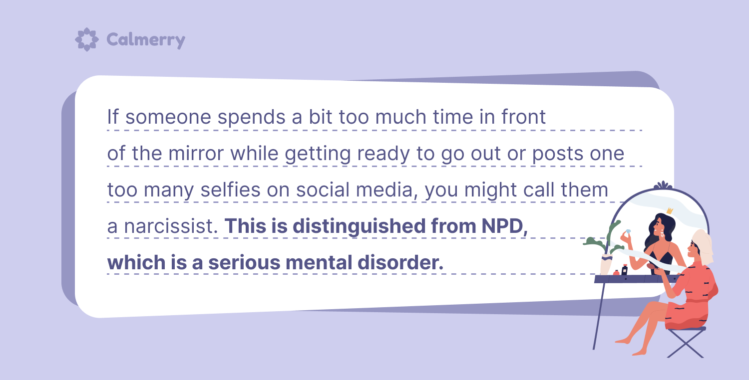 Narcissism vs. NPD