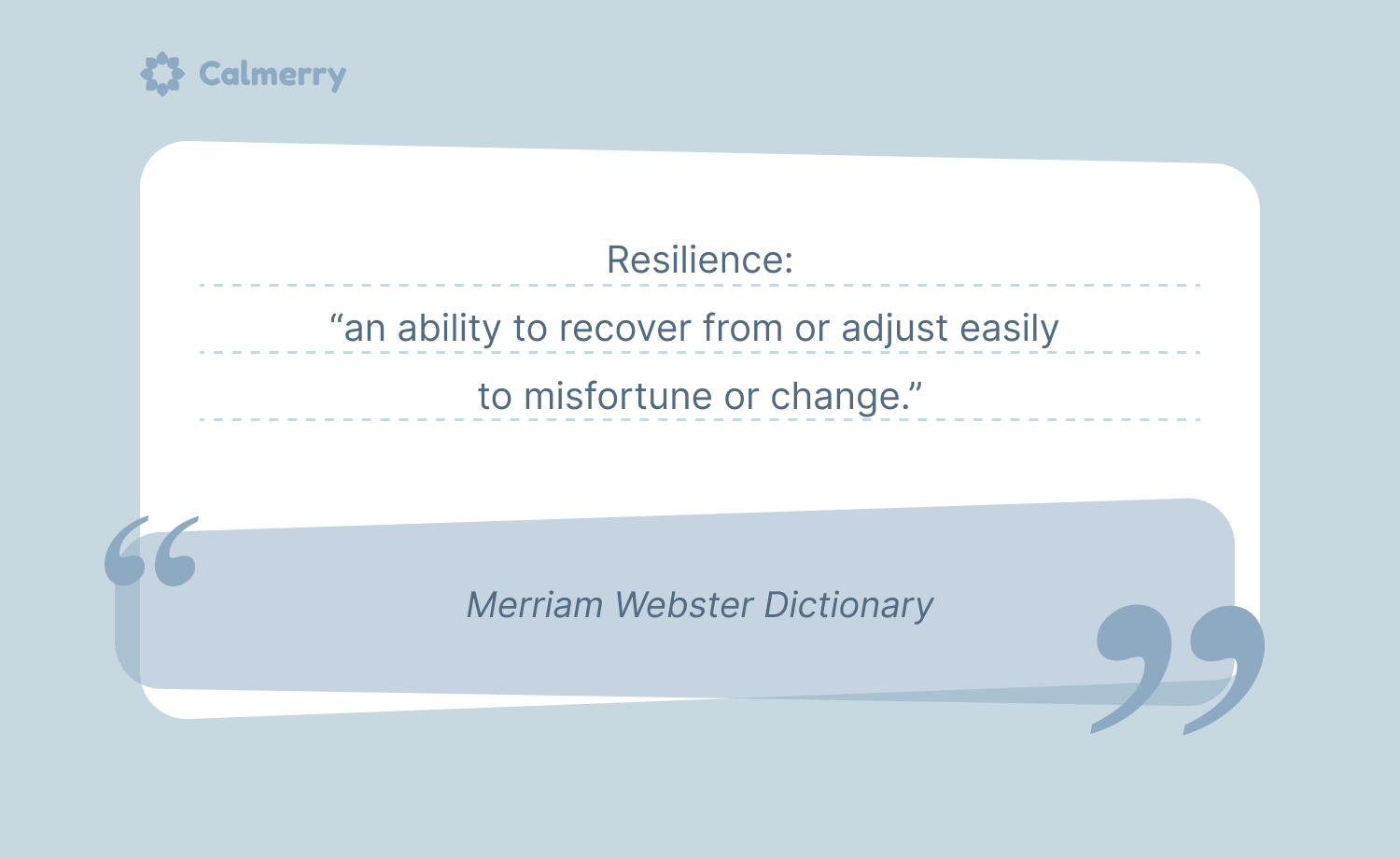 resilience meaning