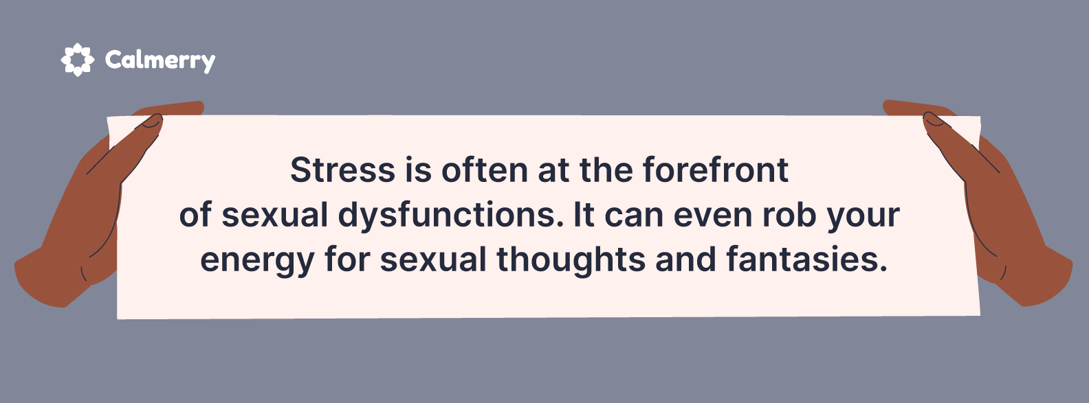 stress and sexual dysfunctions