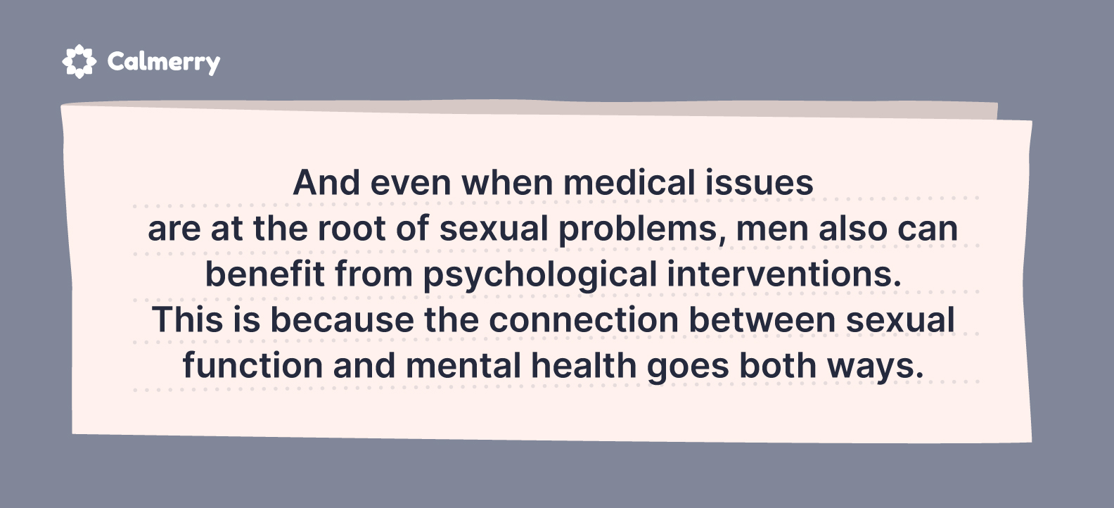 Mental and Emotional Issues That Affect Men s Sexual Health