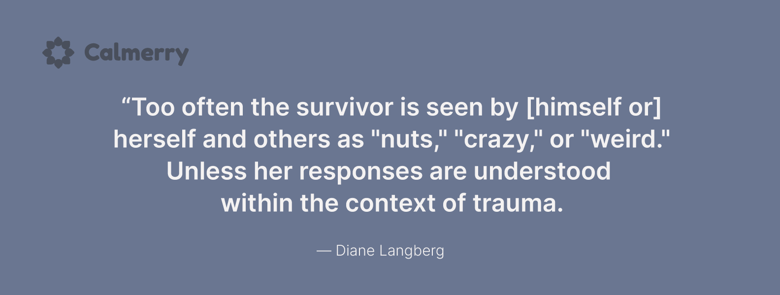 Diane Langberg quote