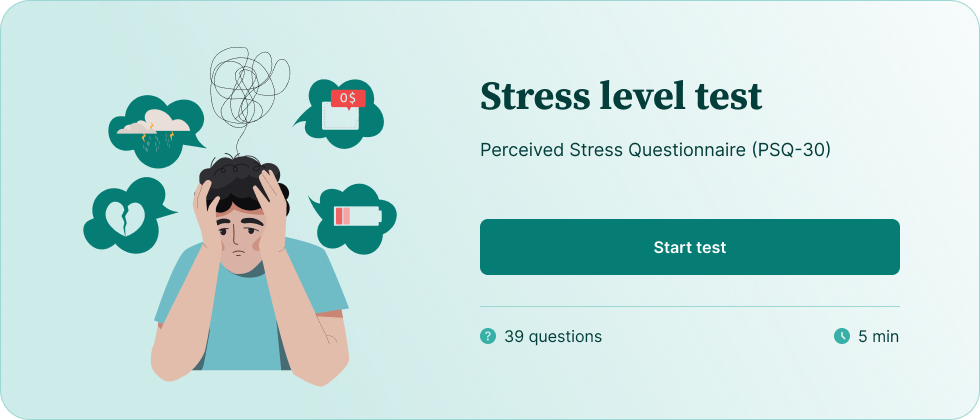 Stress level test