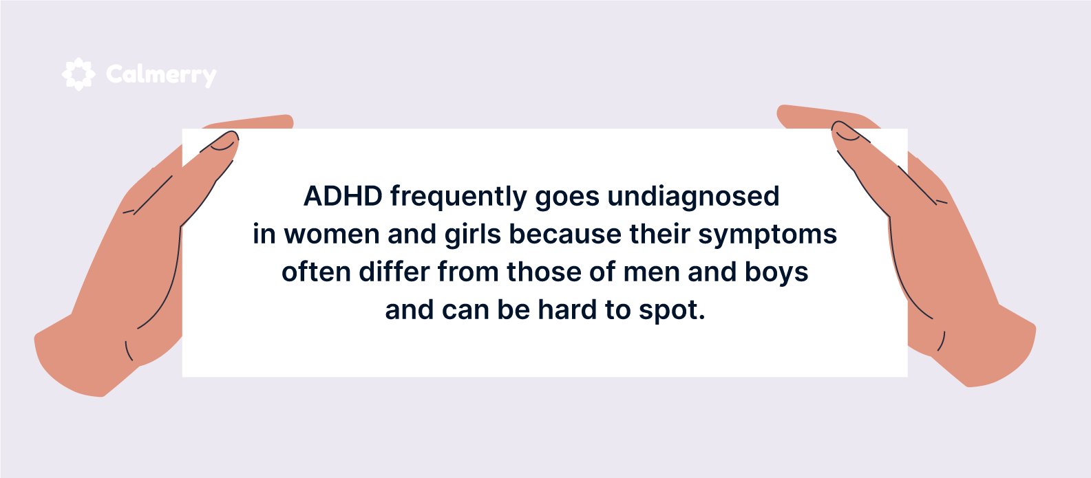 ADHD goes often undiagnosed in women