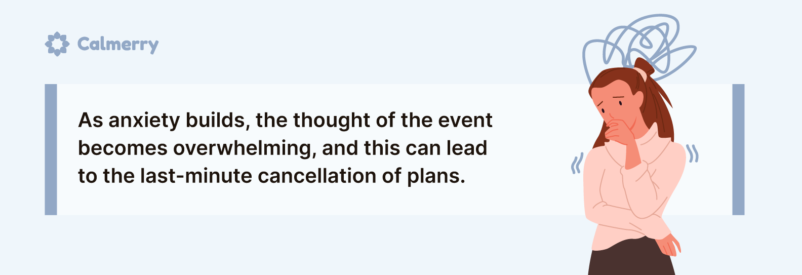 people with anxiety cancel plans last minute