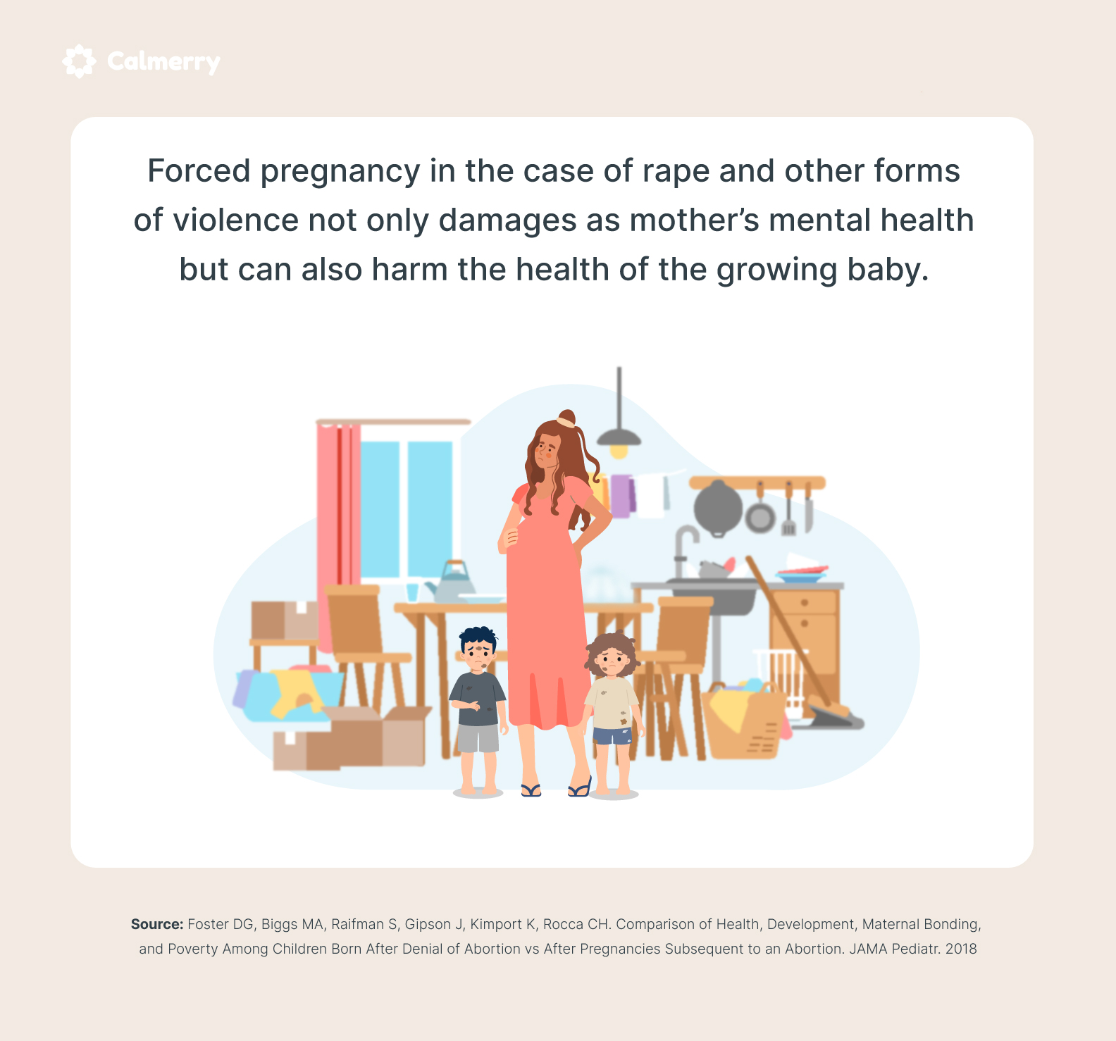 Children born to mothers who were denied abortion were more likely to be in poverty