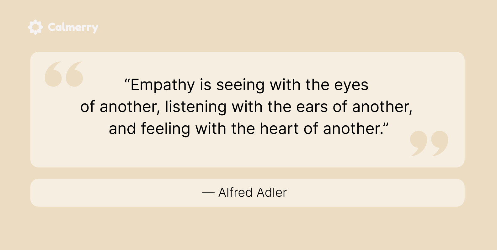 Empathy as an evolved trait