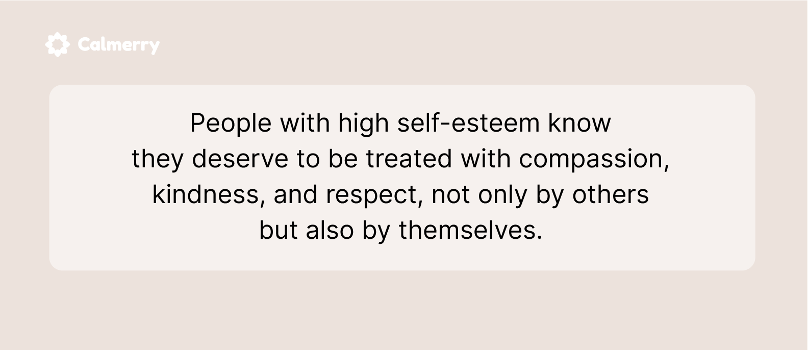 self-esteem and mental health