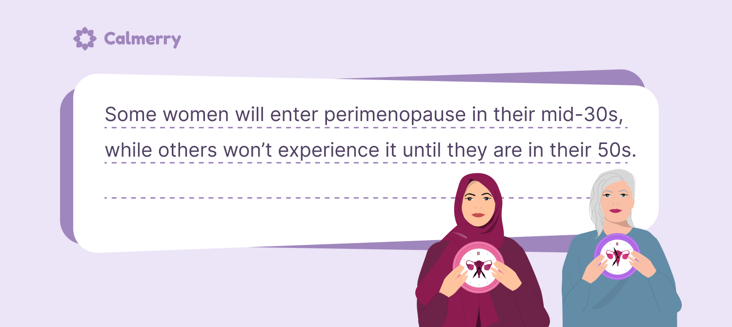 perimenopause age