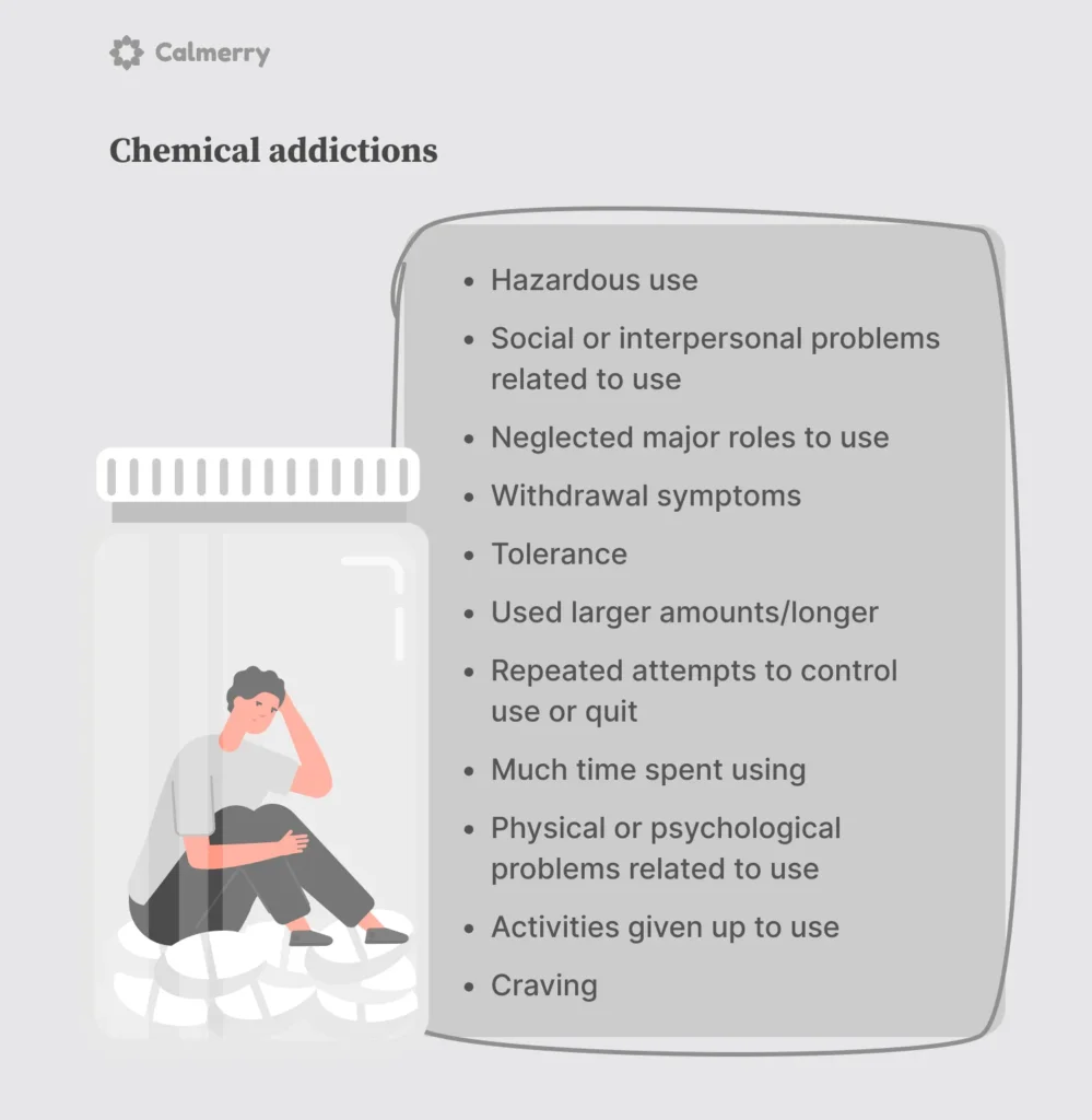 chemical addictions