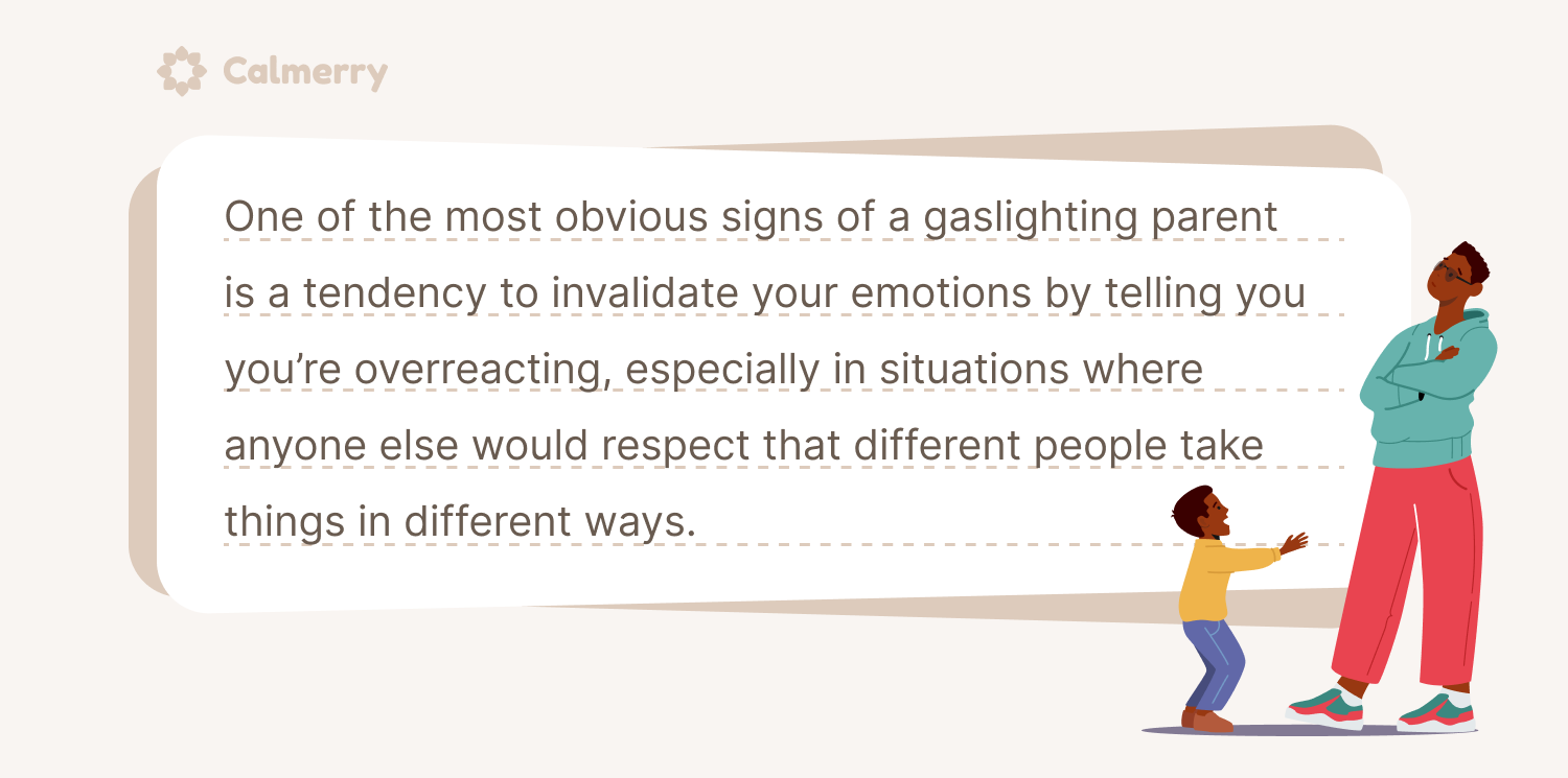 signs of family gaslighting