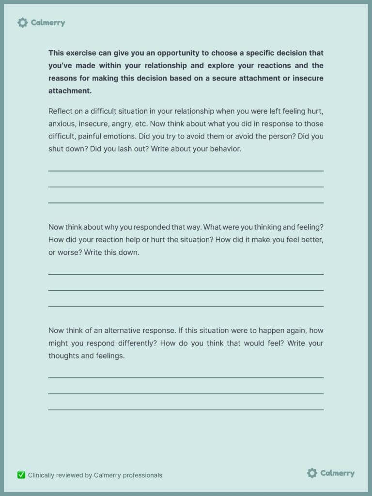 Secure Verces Insecure Coping With Insecure Attachment in Relationships