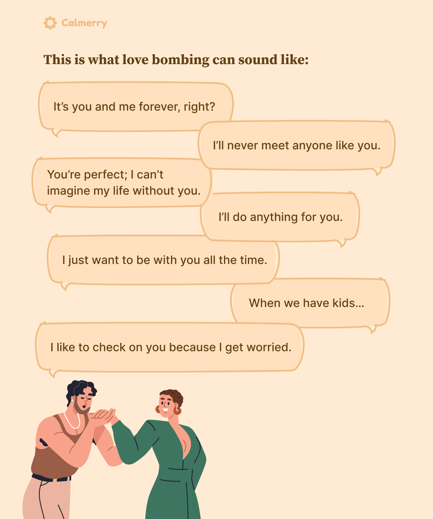 love bombing examples