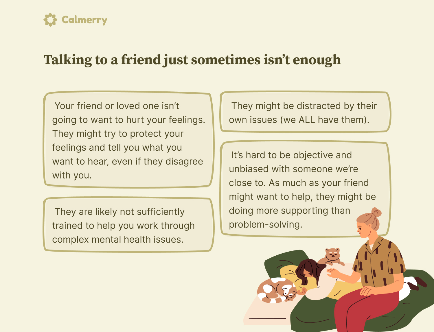 Why Talking To A Friend Sometimes Isnt Enough 