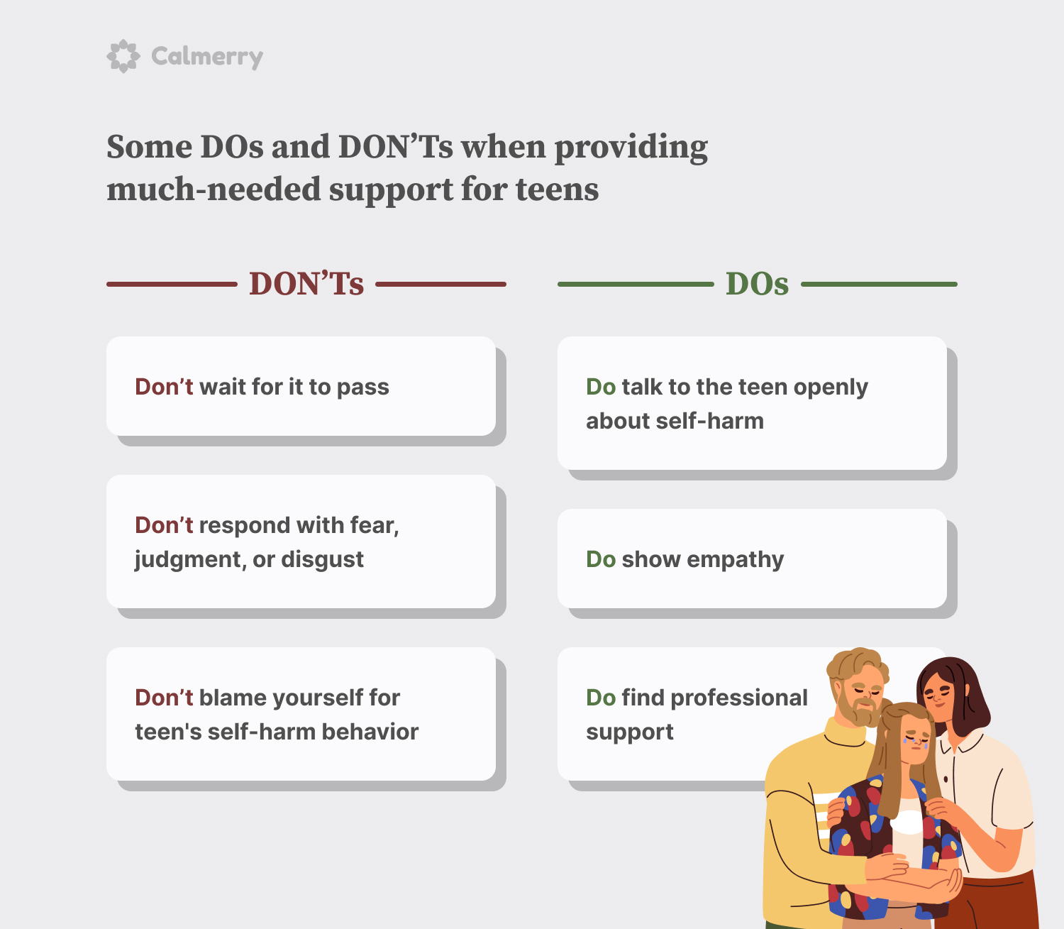 Some DOs and DON’Ts when providing much-needed support for teens