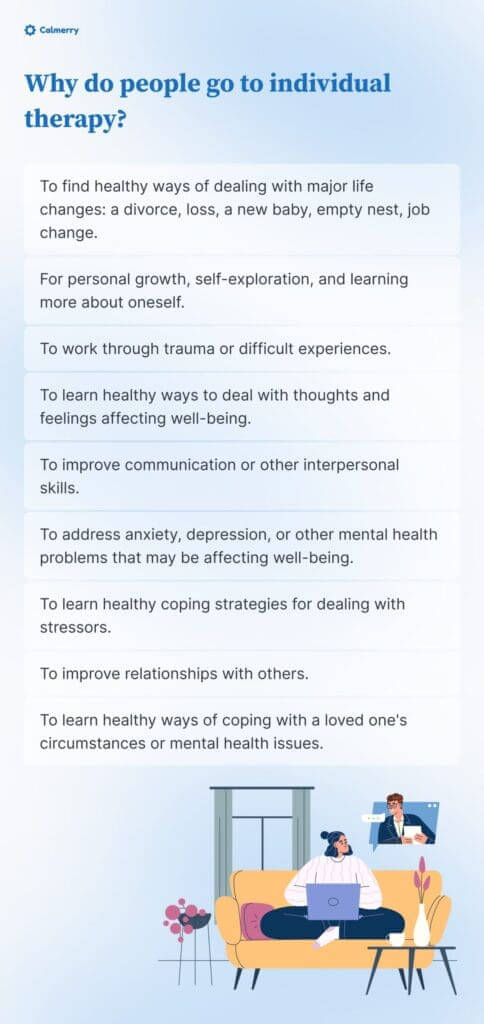 Individual Therapy for Relationship Issues