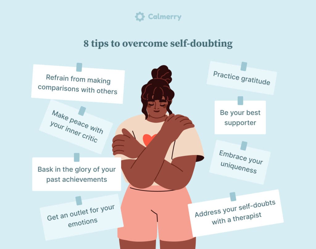 How To Overcome Self Doubt And Fully Embrace Yourself Calmerry