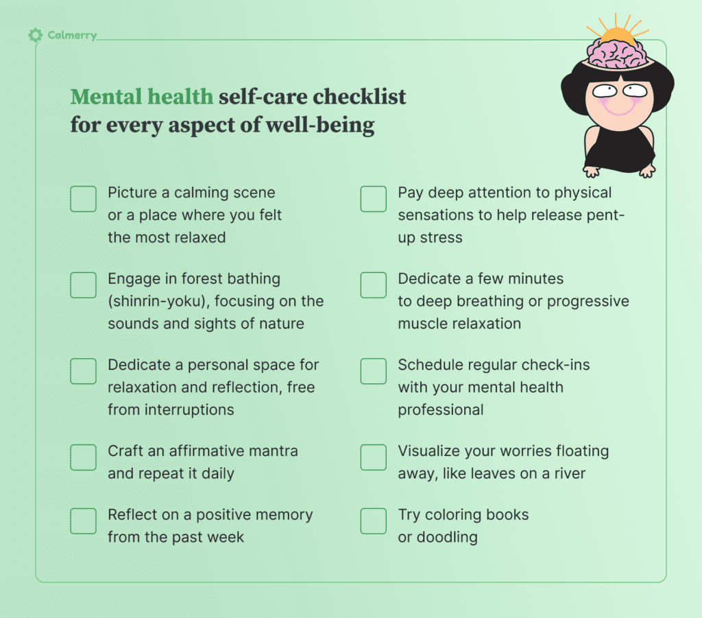 70 Self Care Activities For Every Aspect Of Your Well Being Calmerry