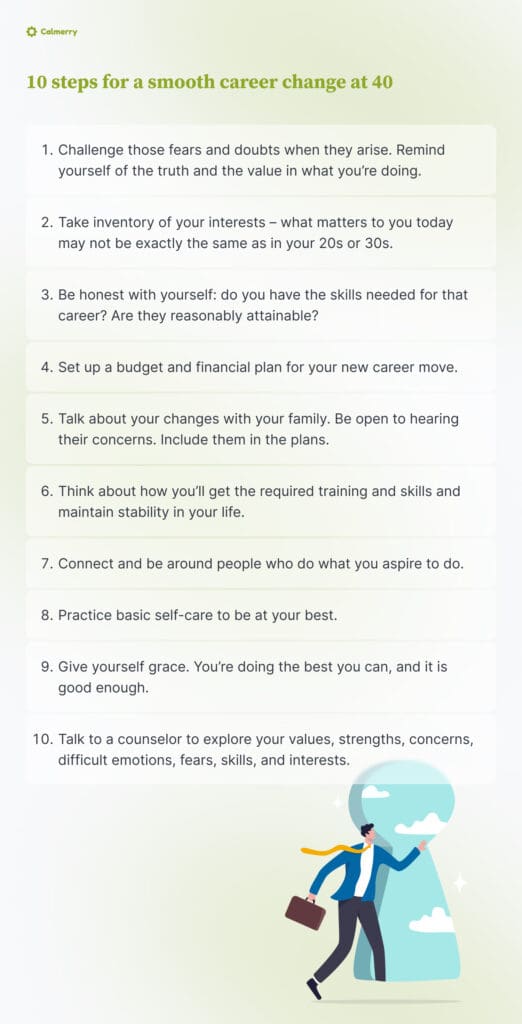 Changing Careers at 40 Tips to Set Yourself Up for Success!