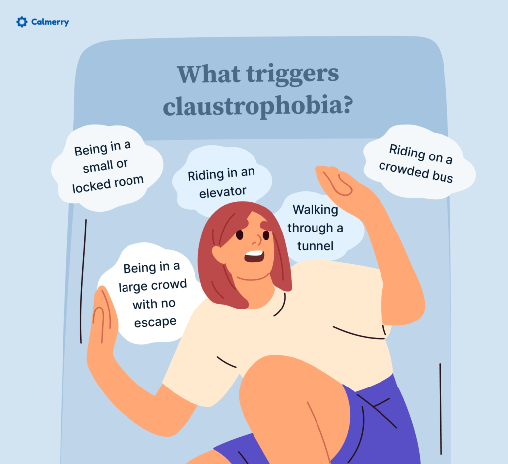 What is claustrophobia?