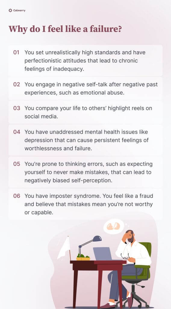 Why Do I Feel Like a Failure? Therapist Explains