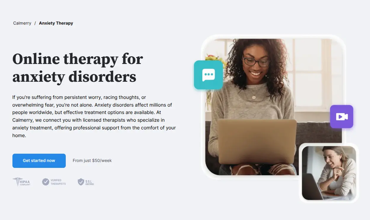 Thumbnail for Counseling Services Online For Anxiety