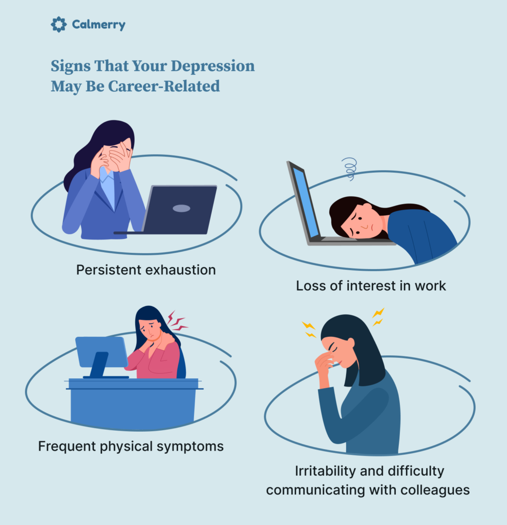 Signs that your depression may be career-related