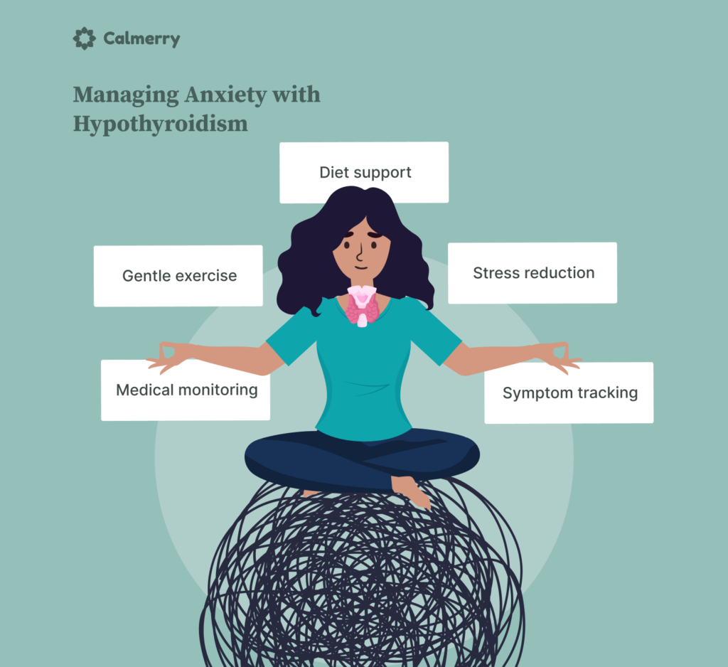 Managing anxiety with hypothyroidism